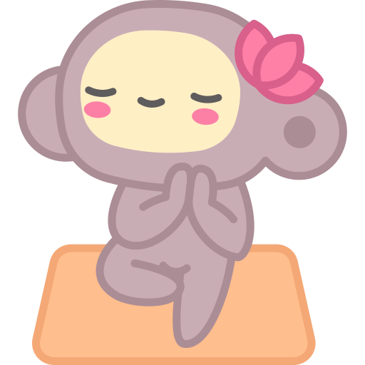 Meditation free sticker Meditation free sticker