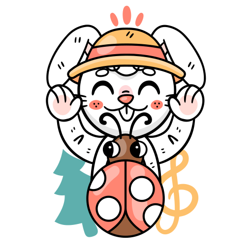 Bunny free sticker Bunny free sticker