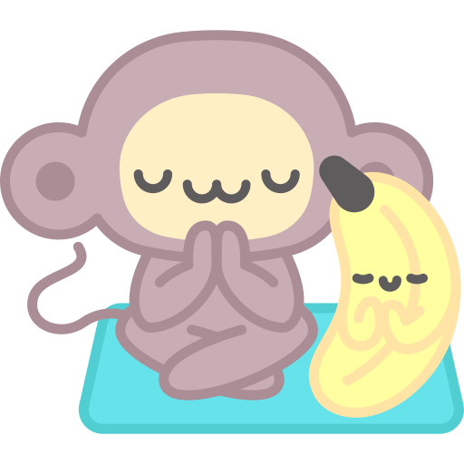 Meditation free sticker Meditation free sticker