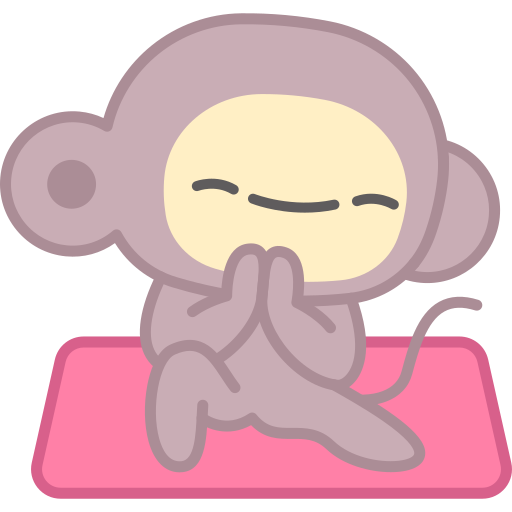 Meditation free sticker Meditation free sticker