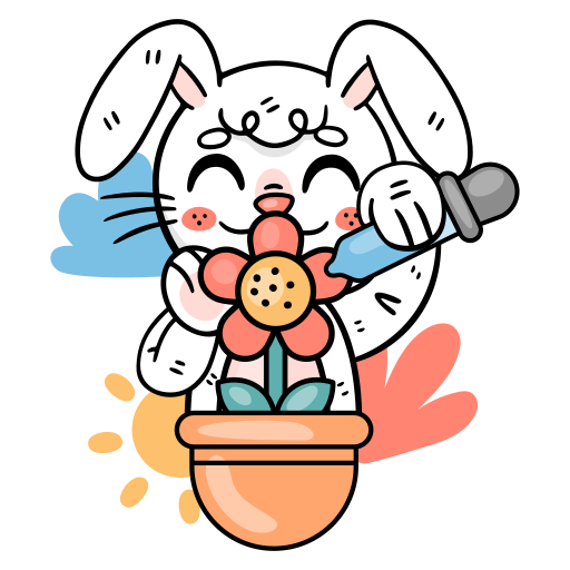 Bunny free sticker Bunny free sticker