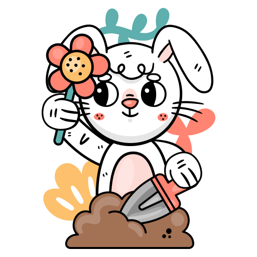 Bunny free sticker Bunny free sticker
