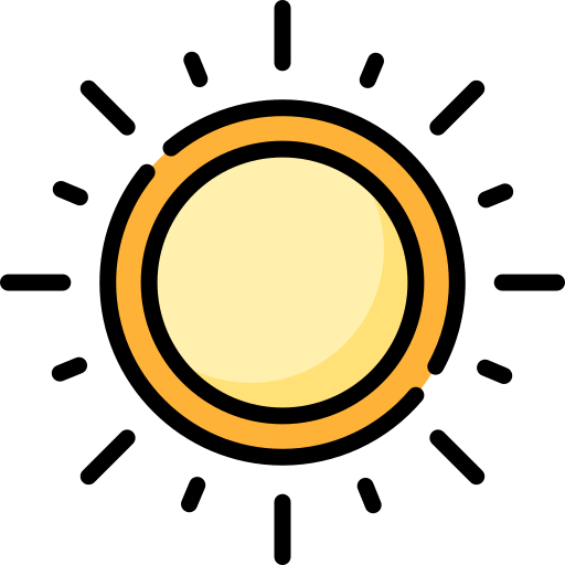 sol icono gratis