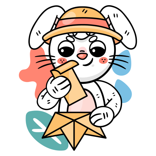 Bunny free sticker Bunny free sticker