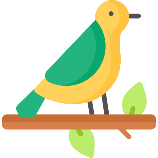 pájaro icono gratis