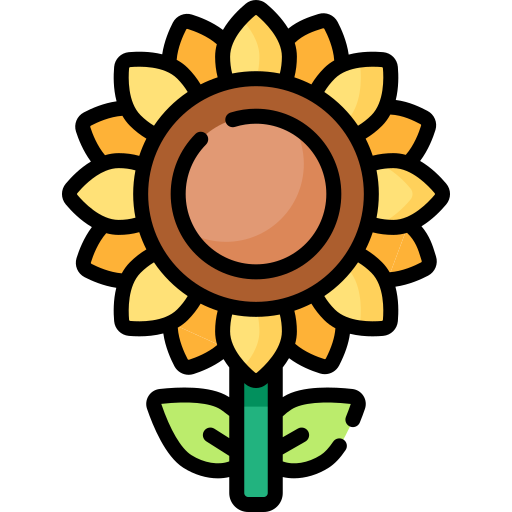 girasol icono gratis