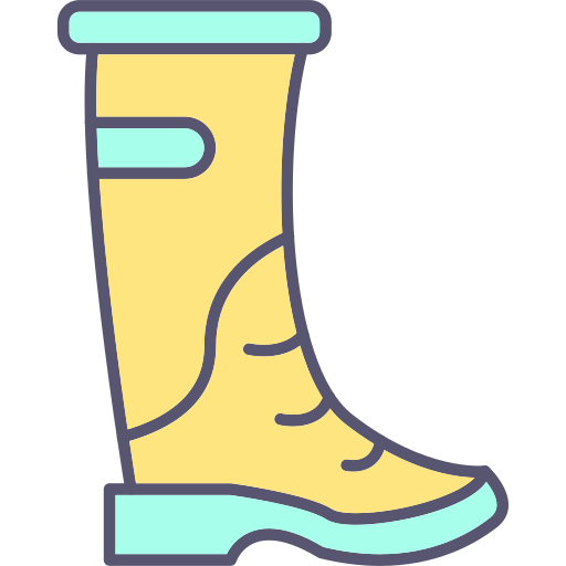 Rain Boots Generic color outline icon