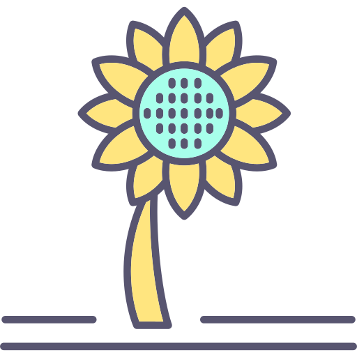 girasol icono gratis