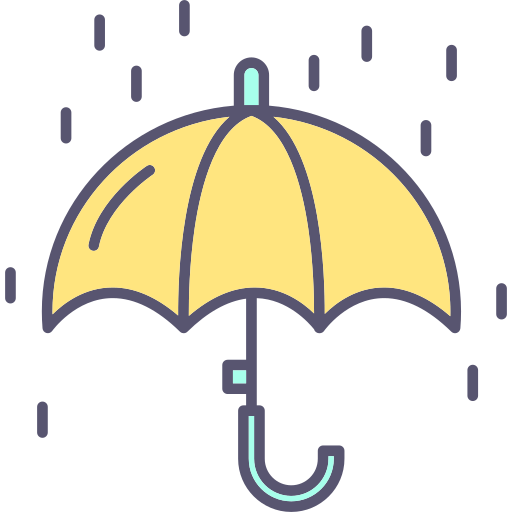 Raining Generic color outline icon