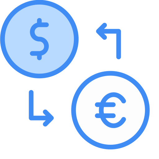 Exchange Generic color lineal-color icon