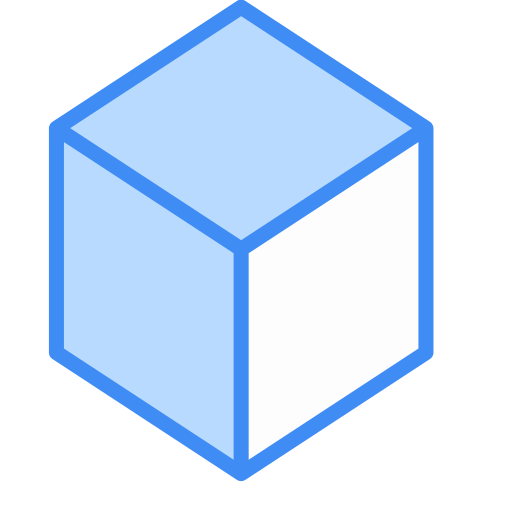 cubo 3d icono gratis