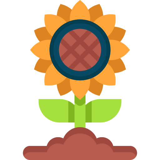 girasol icono gratis