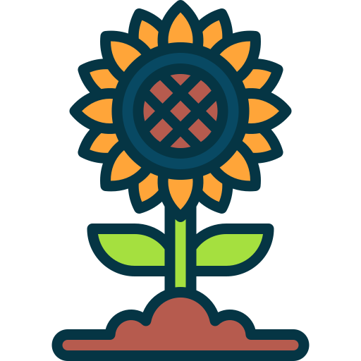 girasol icono gratis