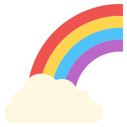 arco iris icono gratis