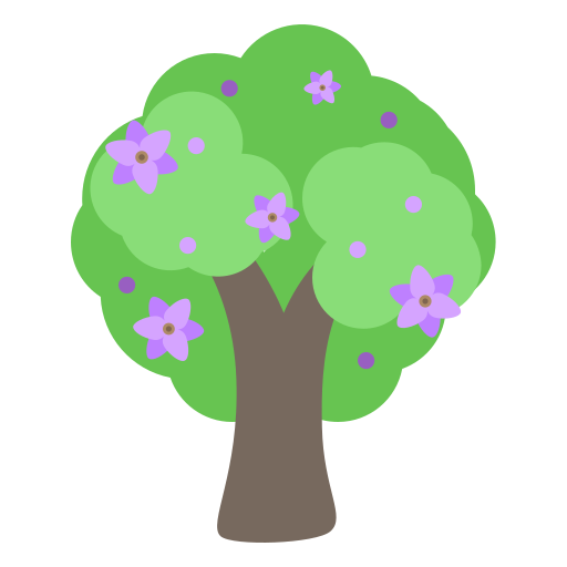 Tree Generic color fill icon