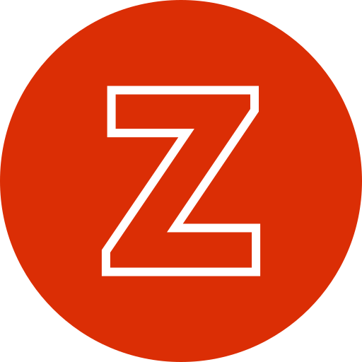 Letter z Generic color fill icon