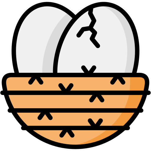 Egg free icon Egg free icon