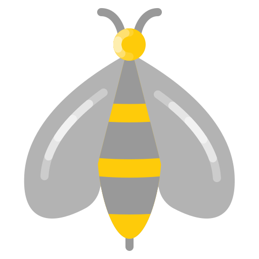 abeja icono gratis