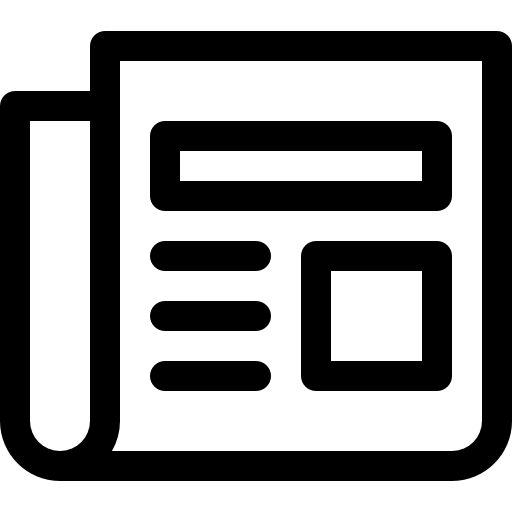 periódico icono gratis