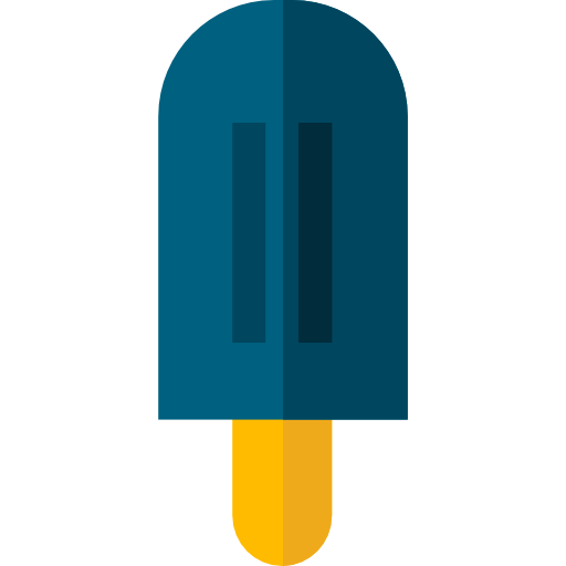 Ice Cream Basic Straight Flat Icon