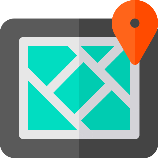 geographisches positionierungs system kostenlos Icon