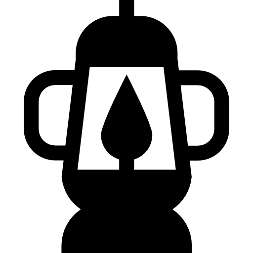 Fire lamp free icon