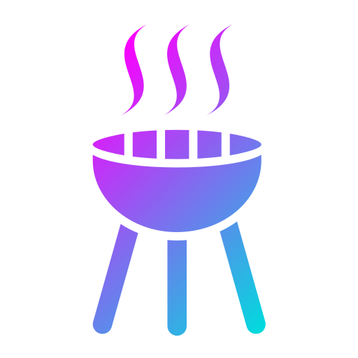 Barbecue Generic Gradient Fill Icon