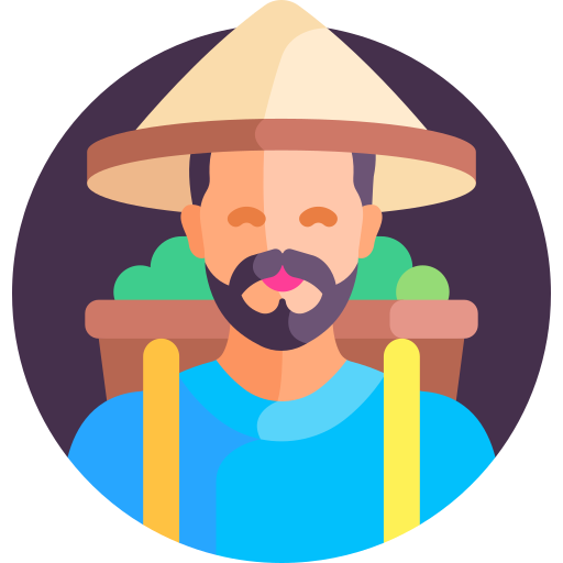 campesino icono gratis