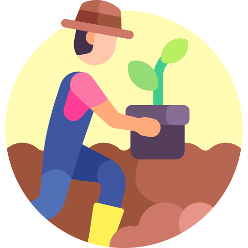 plantación icono gratis