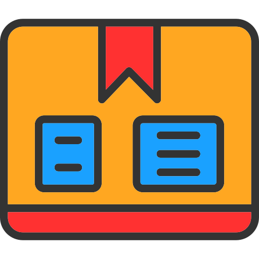 Delivery box free icon