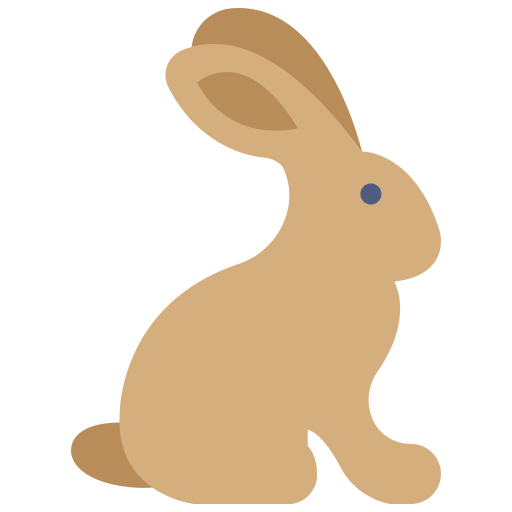 Rabbit Generic color fill icon