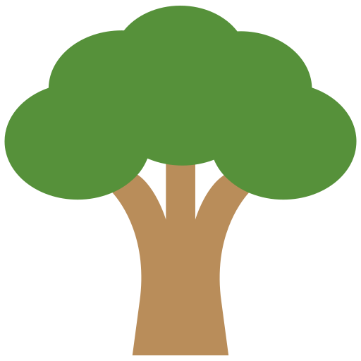 Tree Generic color fill icon