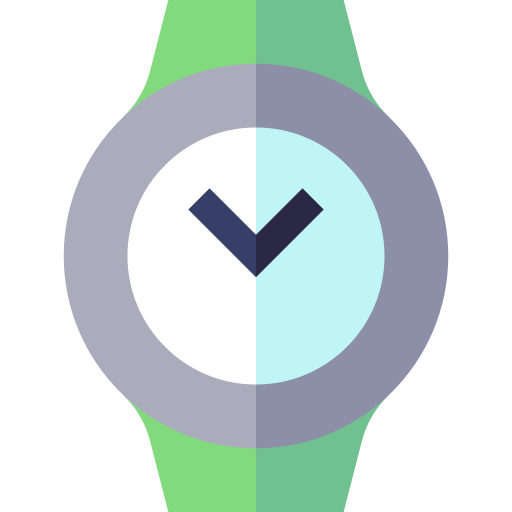 reloj de pulsera icono gratis