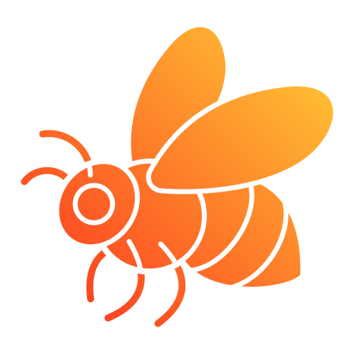 Bee free icon Bee free icon