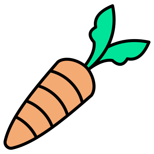 Carrot Generic color lineal-color icon