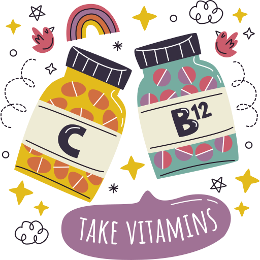 vitaminas gratis sticker