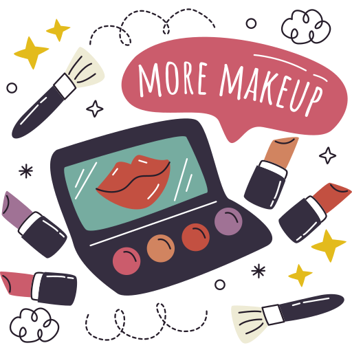 maquillaje gratis sticker