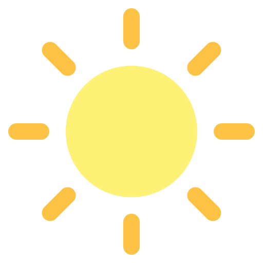 Sun Generic color fill icon