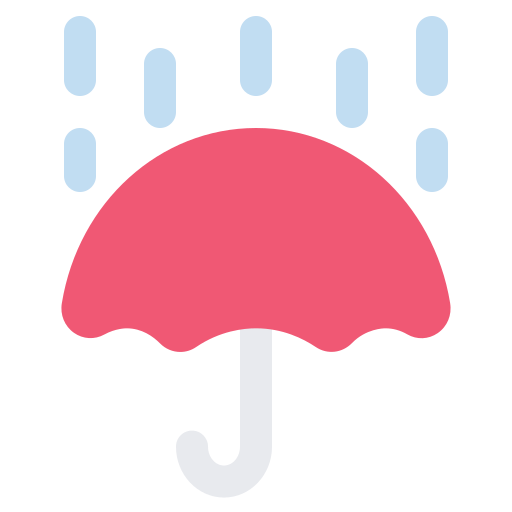 Umbrella Generic color fill icon