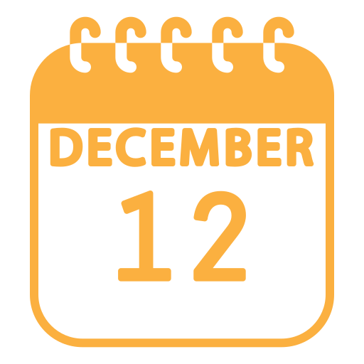 diciembre icono gratis