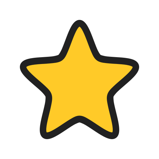 Star Generic color lineal-color icon