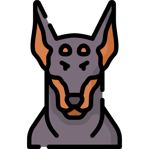 Doberman Special Lineal color icon