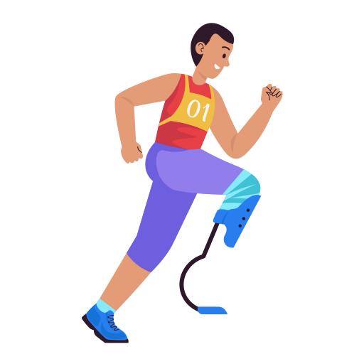 Runner Stickers - Free healthcare and medical Stickers