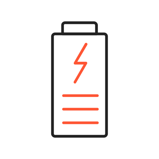 bateria cargando icono gratis