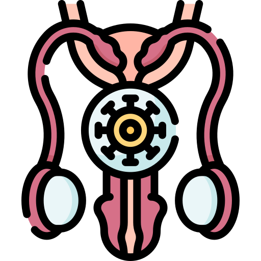 infección sexual icono gratis