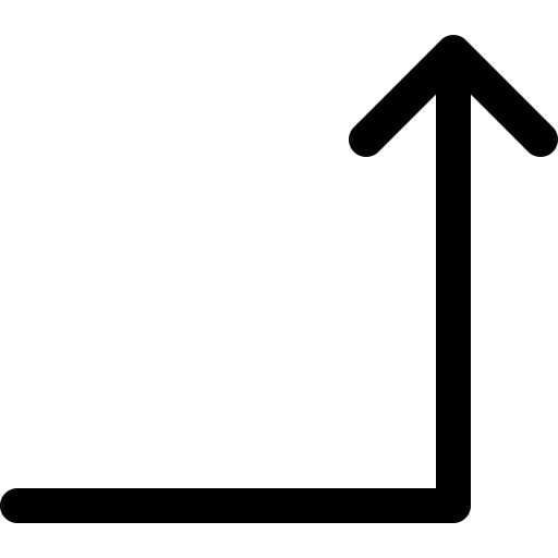 Up arrow free icon