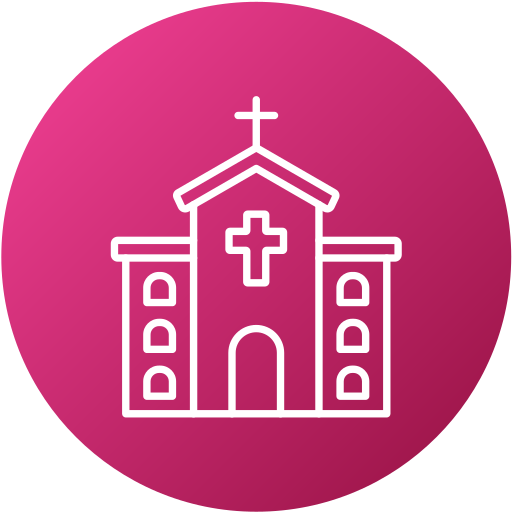 Chapel Generic gradient fill icon