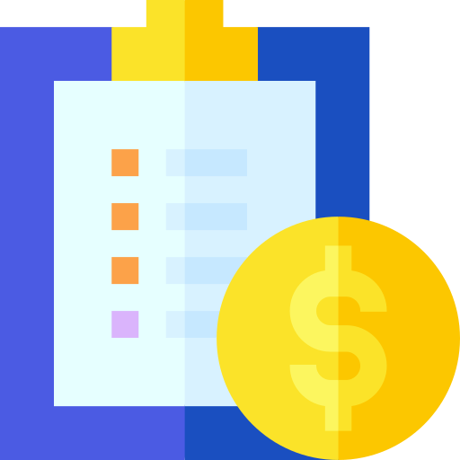 Monetization Basic Straight Flat icon