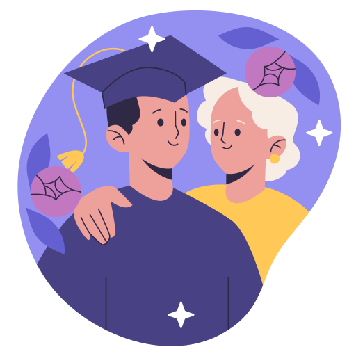 graduación gratis sticker