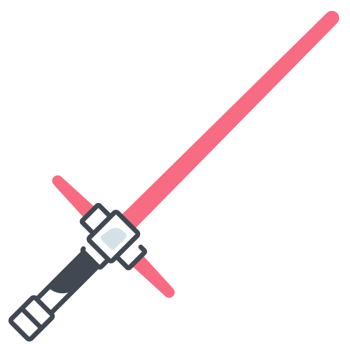 Laser sword Generic color lineal-color icon